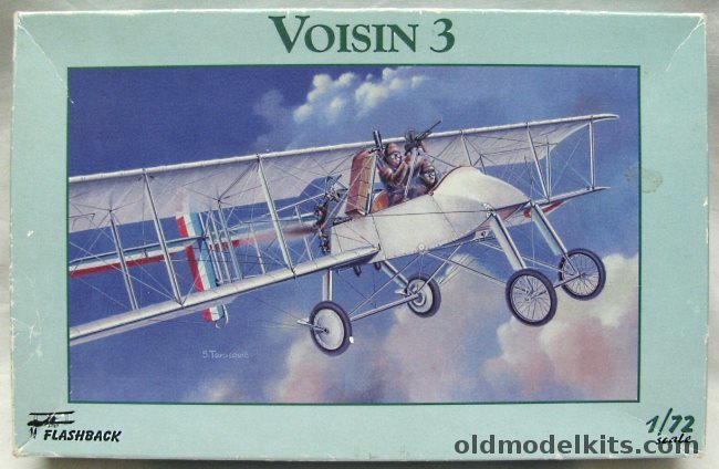 Flashback 1/72 Voisin 3 - French or Italian Air Forces, KLH 79 60 plastic model kit